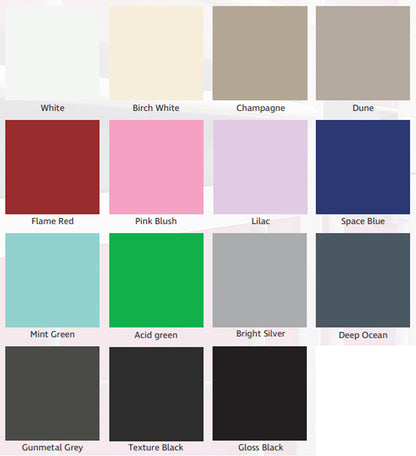 SINGLE SAFETY (AUSSIE MADE) POP UP TRUNDLE BED - ASSORTED COLOURS