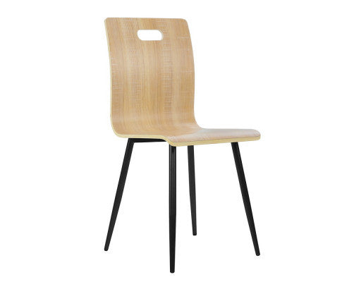 HENDEREY (SET OF 4) BENTWOOD DINING  CHAIR - NATURAL