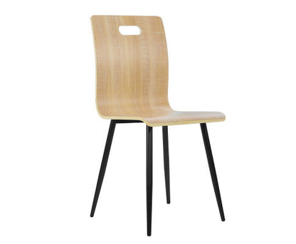 HENDEREY (SET OF 4) BENTWOOD DINING  CHAIR - NATURAL
