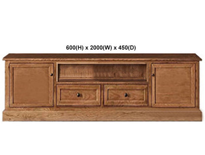 NAPOLEON (AUSSIE MADE) LOWLINE TV UNIT COLLECTION - TASSIE OAK COMBINATION - ASSORTED STAINED COLOURS - STARTING FROM $2499