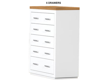 NARRBEEN (AUSSIE MADE) TALLBOY COLLECTION - ASSORTED PAINTED / STAINED COLOURS - STARTING FROM $999