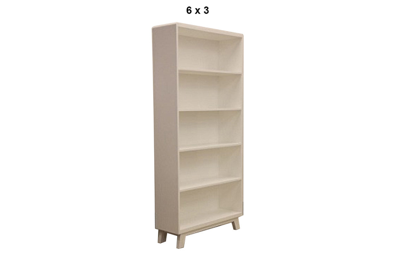NEWPORT (AUSSIE MADE) HIGHLINE BOOKCASE COLLECTION - ASSORTED PAINTED COLOURS - STARTING FROM $799