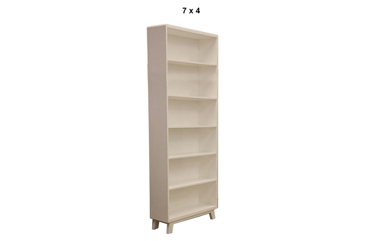 NEWPORT (AUSSIE MADE) HIGHLINE BOOKCASE COLLECTION - ASSORTED PAINTED COLOURS - STARTING FROM $799