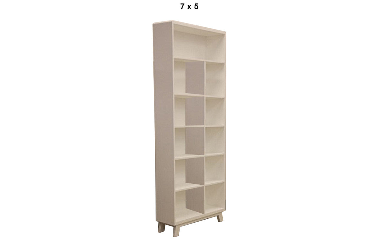 NEWPORT (AUSSIE MADE) HIGHLINE BOOKCASE COLLECTION - ASSORTED PAINTED COLOURS - STARTING FROM $799