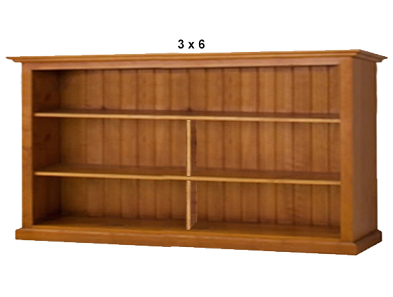 NOLAN (AUSSIE MADE) LOWLINE BOOKCASE 40mm TRIMM COLLECTION - ASSORTED STAINED COLOURS - STARTING FROM $399
