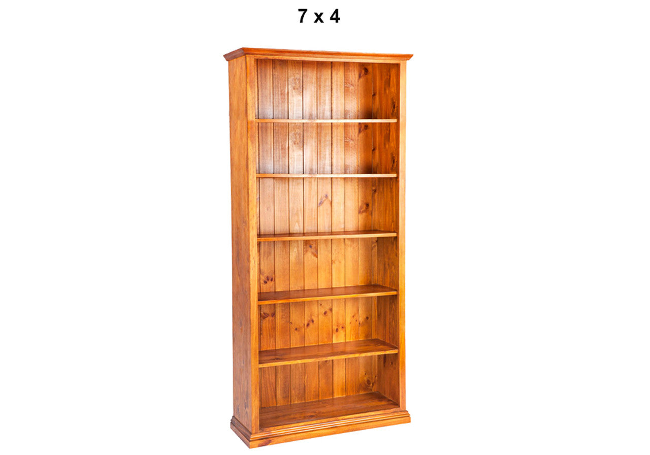 NOOSA (AUSSIE MADE) HIGHLINE STANDARD BOOKCASE COLLECTION - ASSORTED COLOURS - STARTING FROM $599