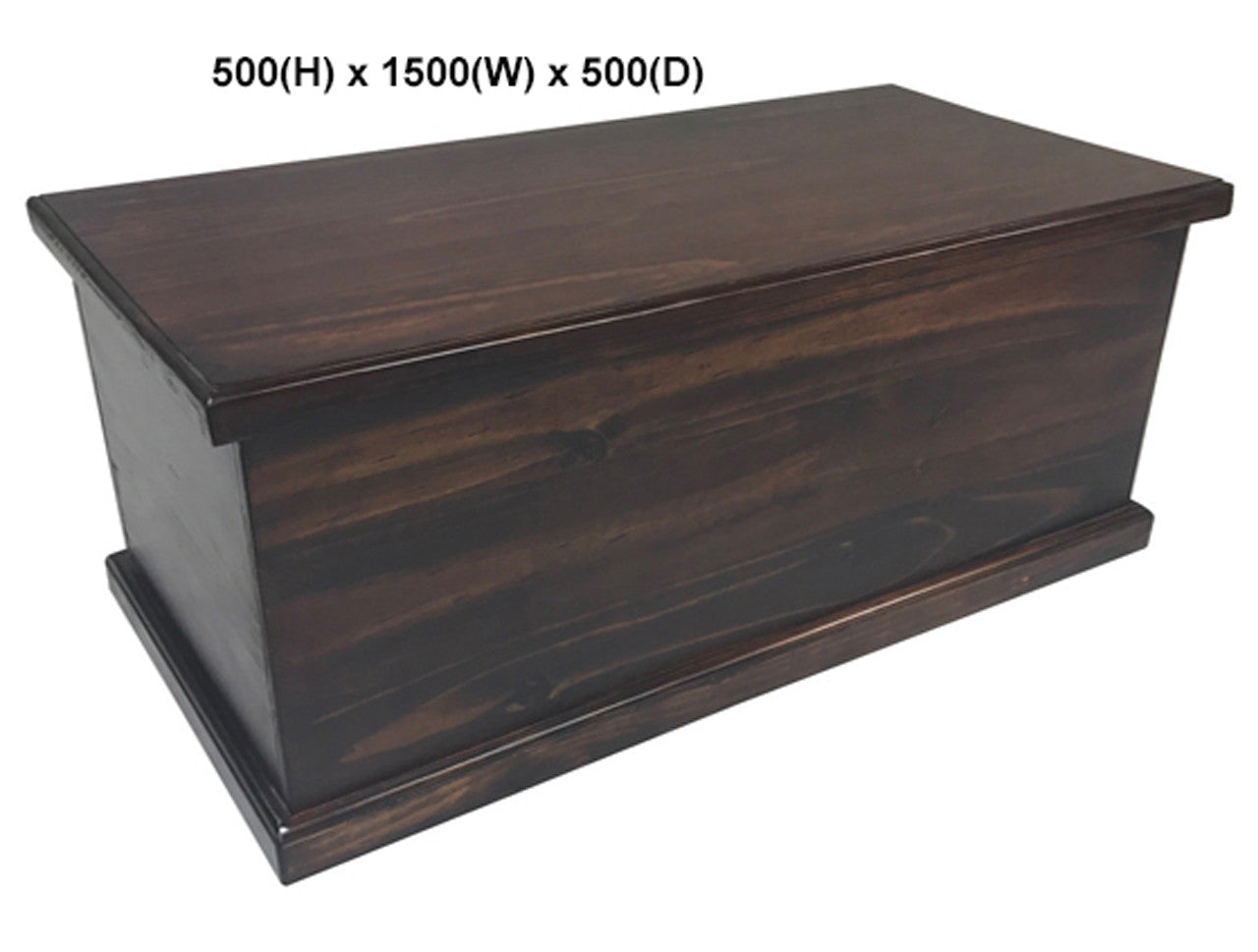 NOOSA (AUSSIE MADE) STORAGE BOX ALL SMOOTH COLLECTION - ASSORTED STAINED COLOURS - STARTING FROM $449