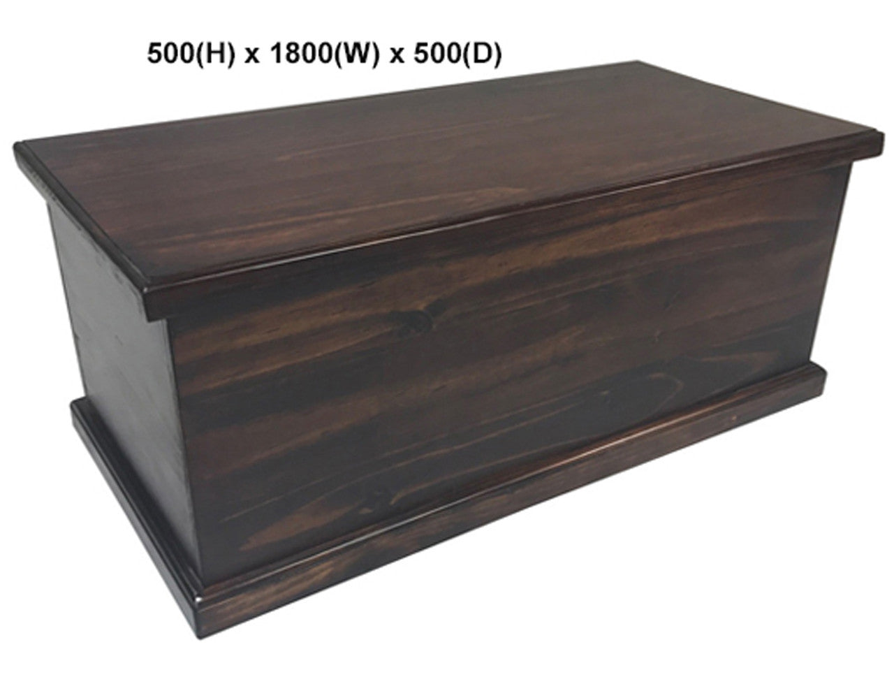 NOOSA (AUSSIE MADE) STORAGE BOX ALL SMOOTH COLLECTION - ASSORTED STAINED COLOURS - STARTING FROM $449