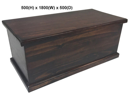 NOOSA (AUSSIE MADE) STORAGE BOX ALL SMOOTH COLLECTION - ASSORTED STAINED COLOURS - STARTING FROM $449