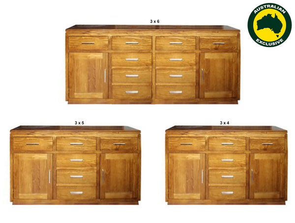 NOOTURE (AUSSIE MADE) BUFFET COLLECTION - ASSORTED STAINED COLOURS - STARTING FROM $799