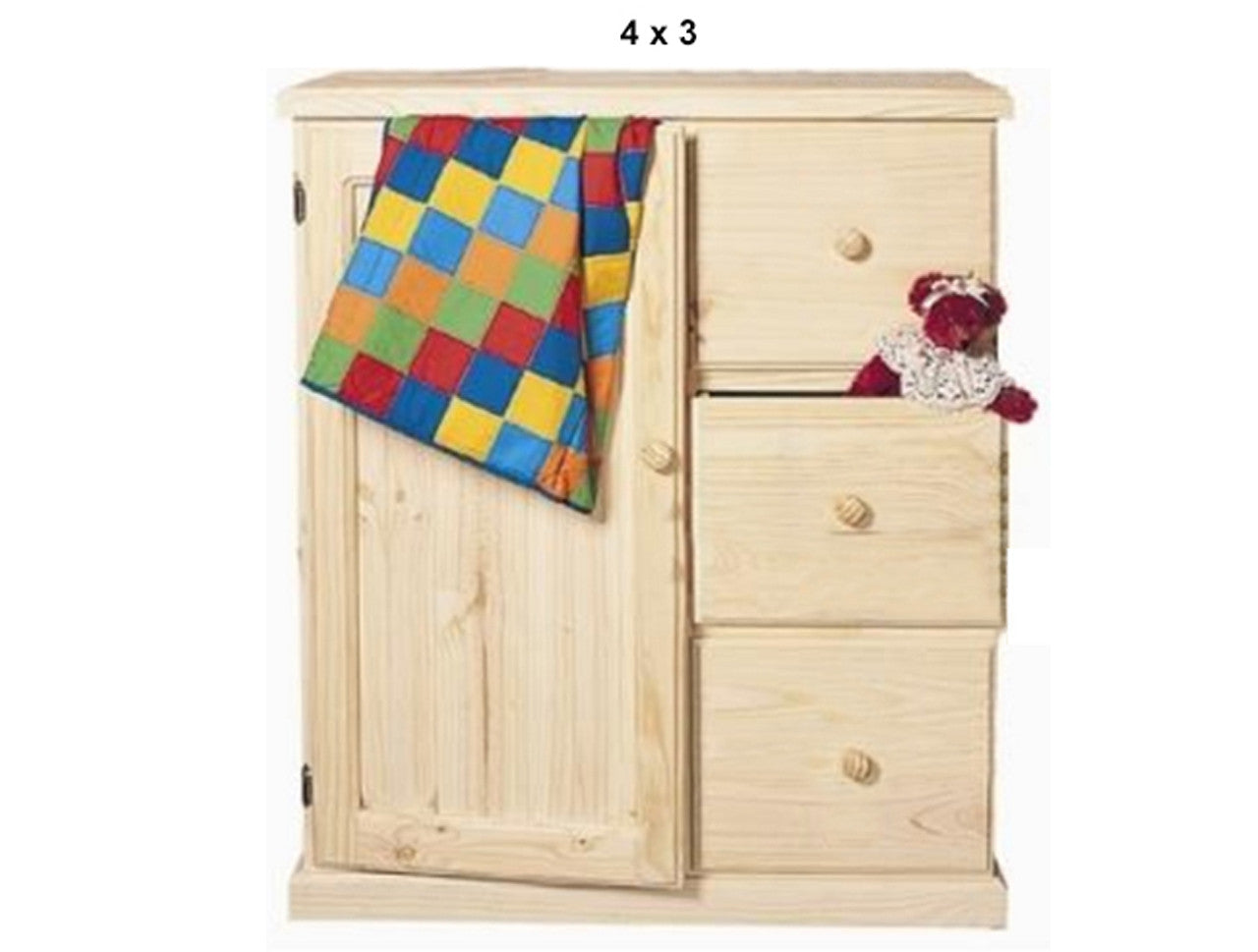 NURSERY (AUSSIE MADE) WARDROBE COLLECTION - ASSORTED STAINED COLOURS - STARTING FROM $849