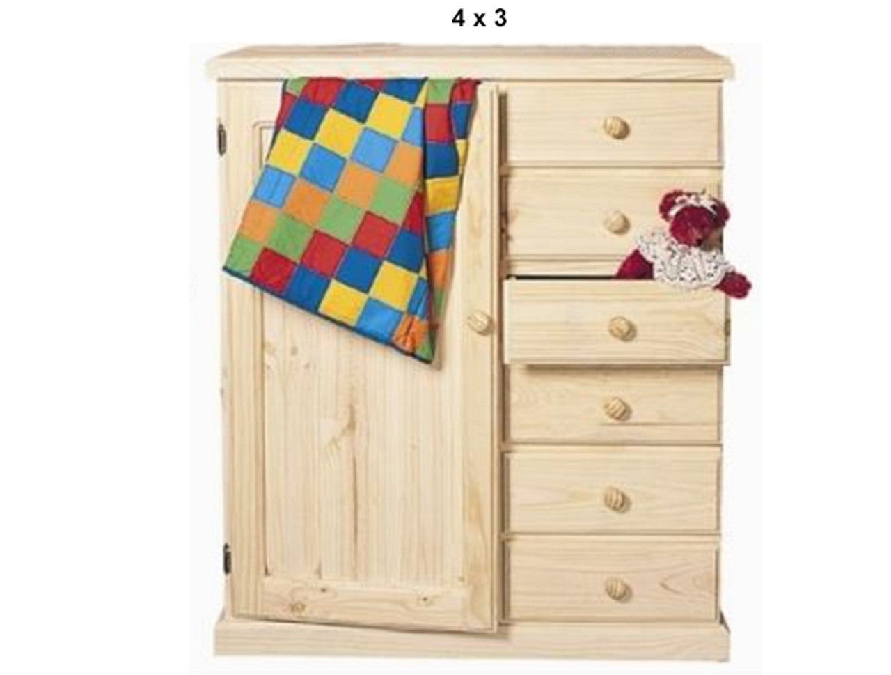 NURSERY (AUSSIE MADE) WARDROBE COLLECTION - ASSORTED STAINED COLOURS - STARTING FROM $849