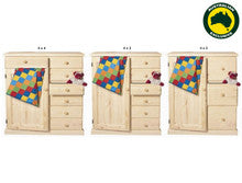 NURSERY (AUSSIE MADE) WARDROBE COLLECTION - ASSORTED STAINED COLOURS - STARTING FROM $849