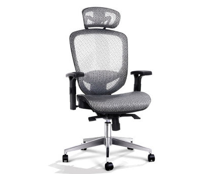 AUDEN EXECUTIVE OFFICE COMPUTER CHAIR - GREY