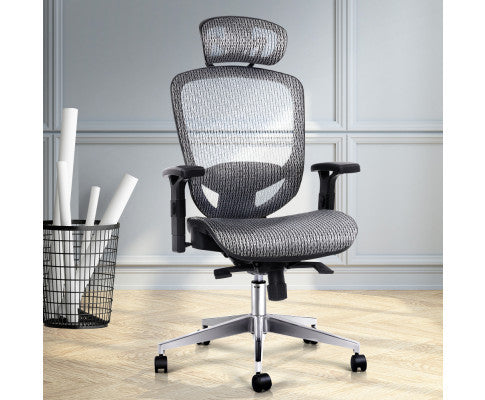 AUDEN EXECUTIVE OFFICE COMPUTER CHAIR - GREY