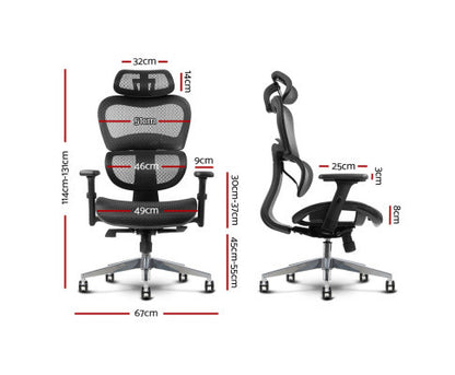 CALLEUM EXECUTIVE OFFICE COMPUTER CHAIR - BLACK