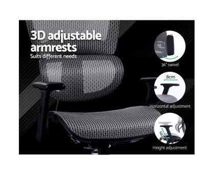 CALLEUM EXECUTIVE OFFICE COMPUTER CHAIR - GREY