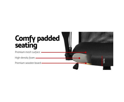 CARRIBEAN OFFICE EXECUTIVE CHAIR - BLACK