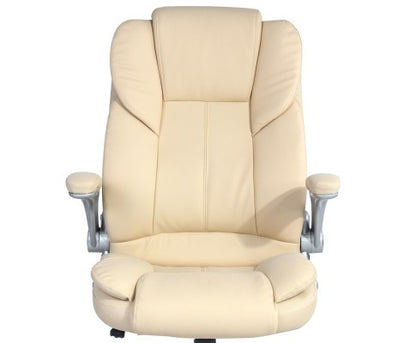 HERO LEATHERETTE EXECUTIVE OFFICE CHAIR (MODEL:9314) - BEIGE