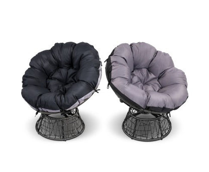 GARDON PAPASAN OUTDOOR / INDOOR  CHAIR - GREY