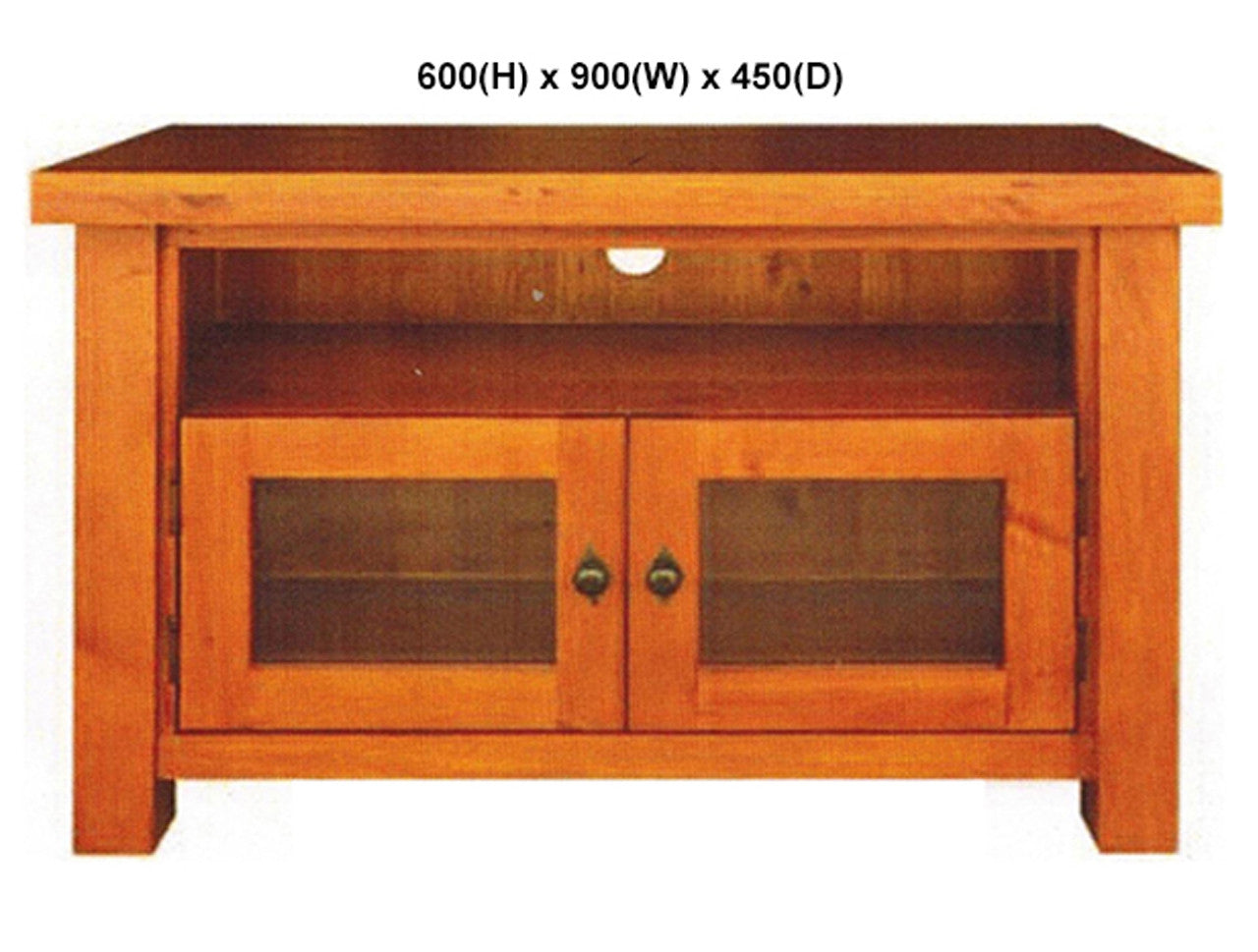 OHIO (AUSSIE MADE) TV UNIT WITH 2 DOORS COLLECTION - ASSORTED STAINED COLOURS - STARTING FROM $499