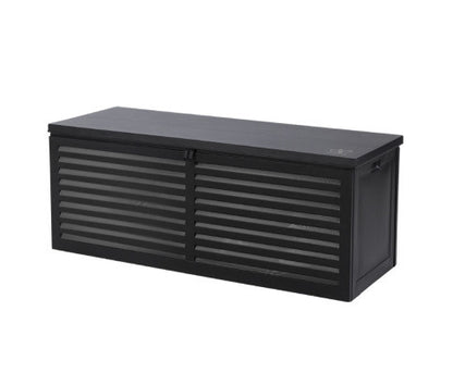 MADIGAN OUTDOOR/INDOOR STORAGE BOX BENCH - BLACK