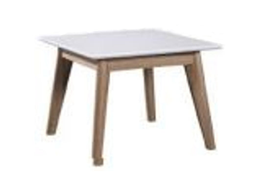 OSLO LAMP TABLE TIMBER GRAIN VENEER 600(W) - WHITE