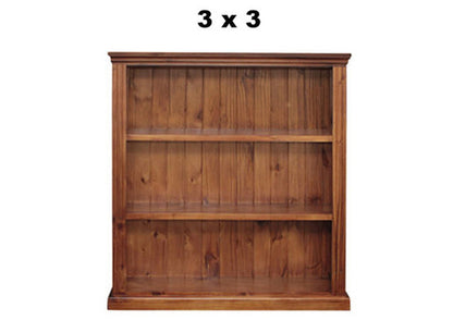 OHIO (AUSSIE MADE) LOWLINE BOOKCASE COLLECTION - ASSORTED COLOURS