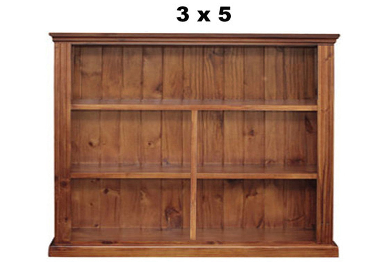 OHIO (AUSSIE MADE) LOWLINE BOOKCASE COLLECTION - ASSORTED COLOURS - STARTING FROM $429
