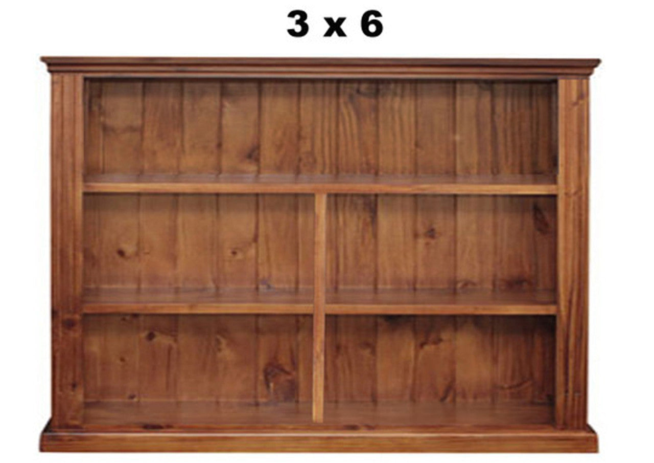 OHIO (AUSSIE MADE) LOWLINE BOOKCASE COLLECTION - ASSORTED COLOURS - STARTING FROM $429