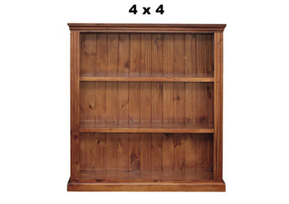 OHIO (AUSSIE MADE) LOWLINE BOOKCASE COLLECTION - ASSORTED COLOURS