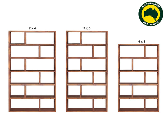 Ohio (AUSSIE MADE) Highline Room Divider Collection - Assorted Stained Colours