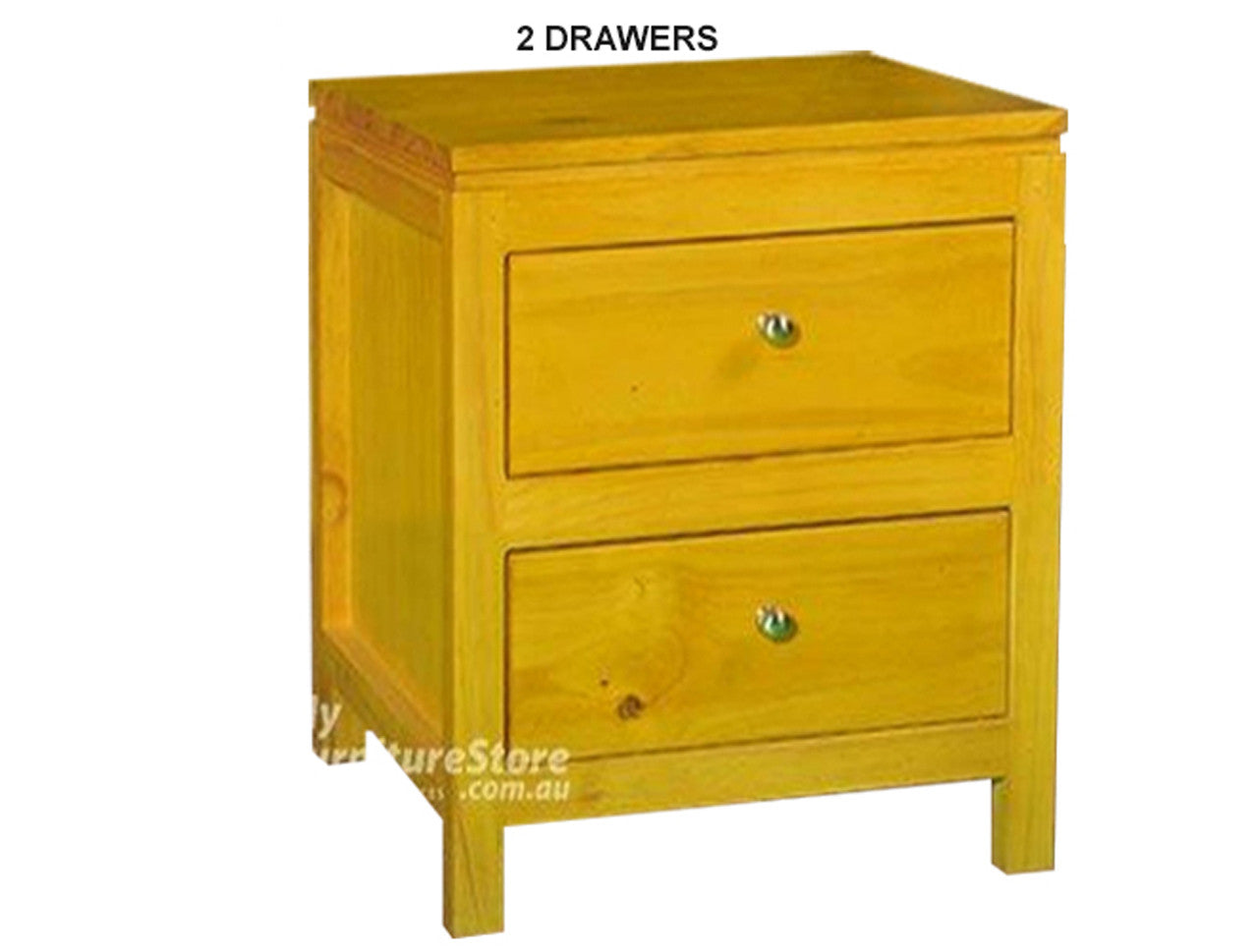 OLIVER (AUSSIE MADE) STRAIGHT BEDSIDE TABLE COLLECTION - ASSORTED STAINED COLOURS - STARTING FROM $399