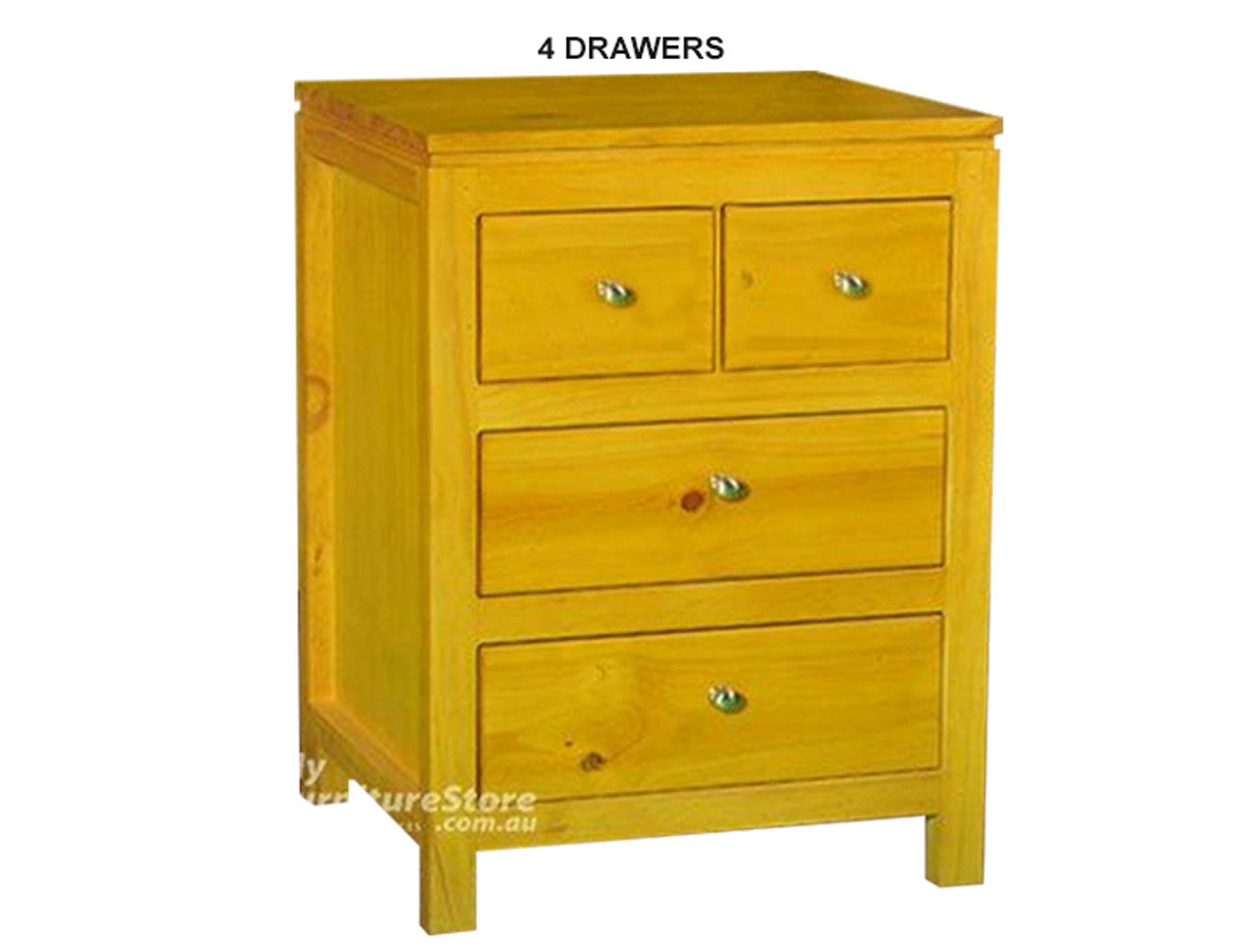 OLIVER (AUSSIE MADE) STRAIGHT BEDSIDE TABLE COLLECTION - ASSORTED STAINED COLOURS - STARTING FROM $399
