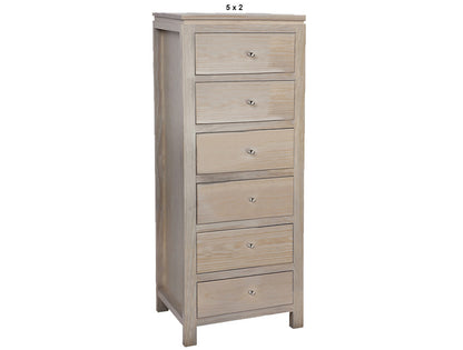 OZARK (AUSSIE MADE) NARROWBOY / LINGERIE CHEST COLLECTION - ASSORTED STAINED COLOURS - STARTING FROM $799