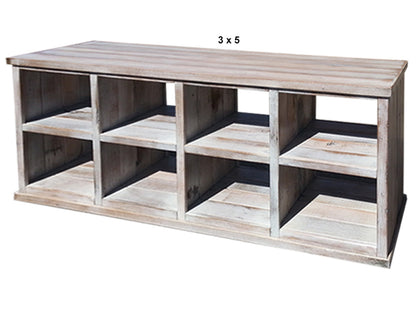 PALING (AUSSIE MADE) LOWLINE CUBE ROOM DIVIDER COLLECTION - ASSORTED STAINED COLOURS - STARTING FROM $699