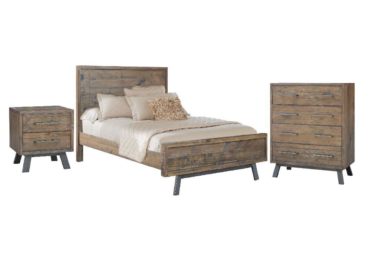 PATERSON KING 4  PIECE (TALLBOY ) BEDROOM SUITE - HERITAGE WHARF