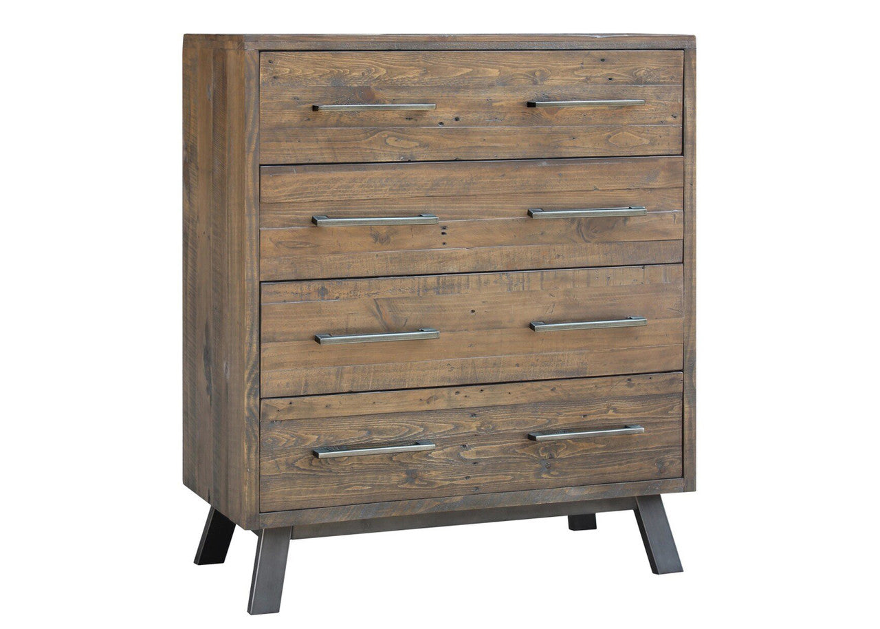 PATERSON 4 DRAWER TALLBOY CHEST  - HERITAGE WHARF
