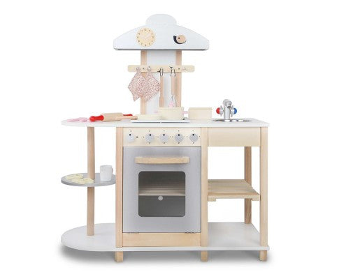 COLOCK 14 PIECE KIDS PRETEND PLAY COOKWARE SET -  TWO TONE