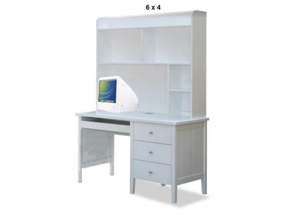 PACIFIC (AUSSIE MADE) STUDY DESK AND HUTCH COLLECTION - ASSORTED PAINTED COLOURS - STARTING FROM $1299