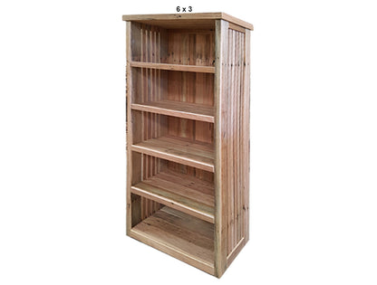 PALING (AUSSIE MADE) HIGHLINE BOOKCASE COLLECTION - ASSORTED STAINED COLOURS - STARTING FROM $799