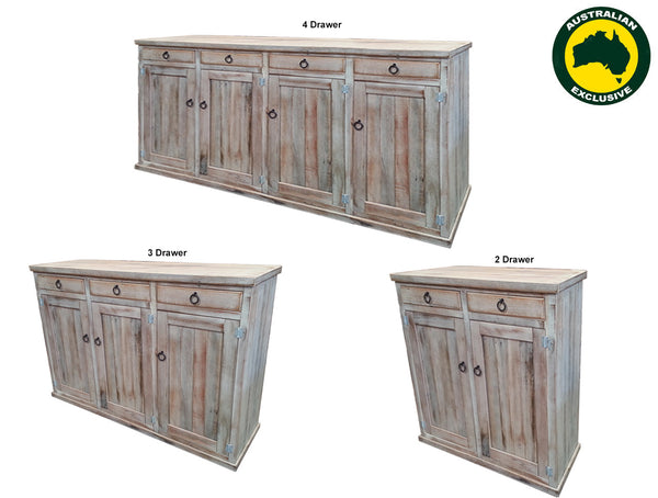 PALING (AUSSIE MADE) BUFFET COLLECTION - ASSORTED STAINED COLOURS - STARTING FROM $999