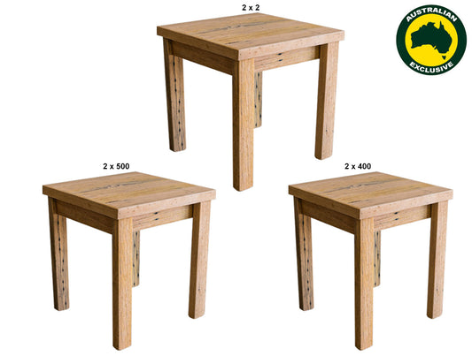 Paling (AUSSIE MADE) Lamp Table Collection - Assorted Stained Colours
