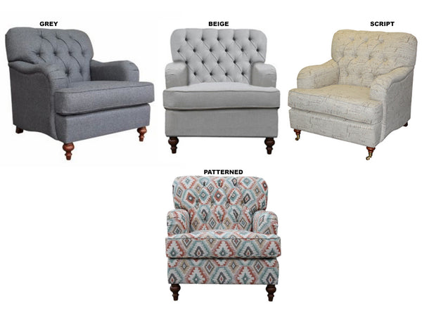 PARIS  ARM CHAIR  (MODEL - 6-12-15-18-9-4-1) - ASSORTED COLOURS