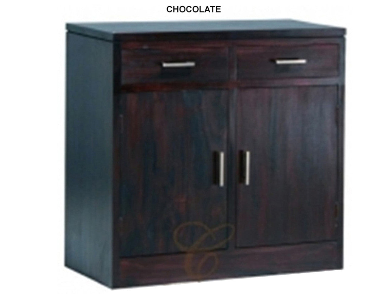 PARIS 2 DOOR 2 DRAWER BUFFET COLLECTION - 900(H) x 920(W) - MAHOGANY OR CHOCOLATE