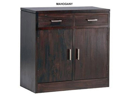 PARIS 2 DOOR 2 DRAWER BUFFET COLLECTION - 900(H) x 920(W) - MAHOGANY OR CHOCOLATE