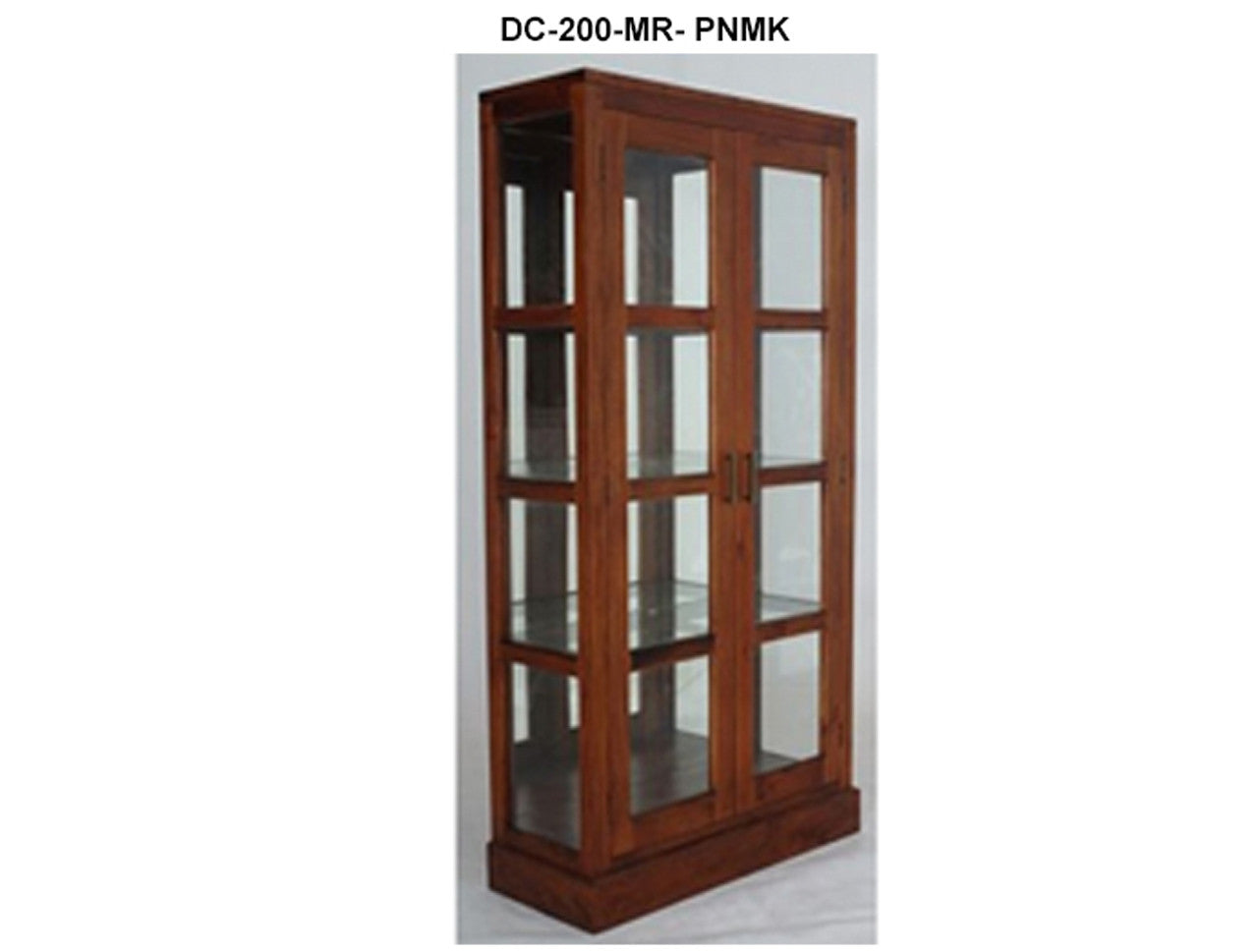 PARIS / BANNY / VIENNA MIRRORED BACK DISPLAY CABINET COLLECTION - MAHOGANY OR CHOCOLATE