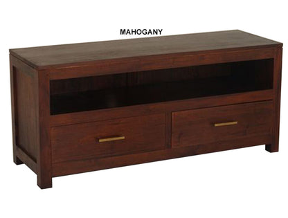 PARIS 2 DRAWER LOW ENTERTAINMENT UNIT (SB 002 PNMK ) - 540(H) X 1200(W) - ASSORTED COLOURS