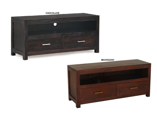 PARIS 2 DRAWER LOW ENTERTAINMENT UNIT (SB 002 PNMK ) - 540(H) X 1200(W) - ASSORTED COLOURS