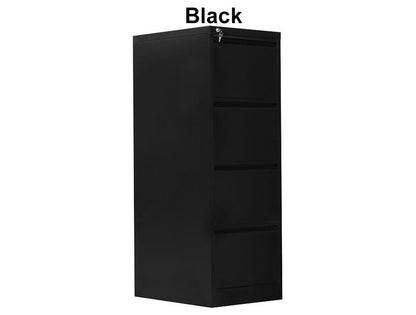 PATRICK MULTI - PURPOSE 4 x DRAWER SHELF FOR GYM - OFFICE FILING - LOCKER - CABINET -  460(W) - GREY